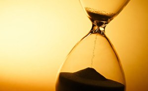 Tíminn er alltaf að verða búinn.